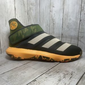 Adidas Men James Harden B/E 3 Camo Legend Earth Bball Shoes EF0467 Sz 11